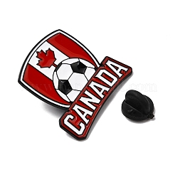 Sport Kanada Football Emaille-Anstecknadeln&nbsp;JEWB-A039-01B-EB