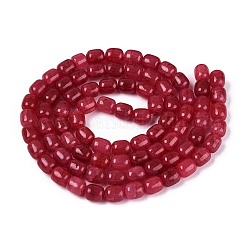 Perles de verre craquelé cuites au four&nbsp;DGLA-N019-01B-02
