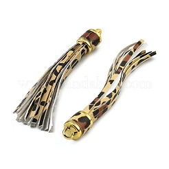 Pu decoraciones borla colgante de cuero&nbsp;FIND-K027-01G-02