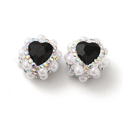Polymer Ton Strass Perlen&nbsp;RGLA-D050-04E