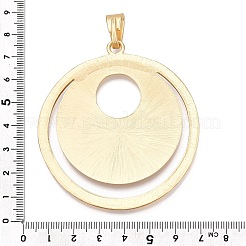 Colgantes grandes de aleación chapada con rhinestone&nbsp;PALLOY-T090-15G