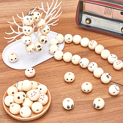 Bois perles européennes&nbsp;WOOD-GF0002-24B