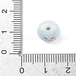 Cuentas de porcelana hechas a mano impresos&nbsp;PR-CBA83CE-05