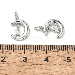 Ciondoli Shegrace in ottone con micro pavé di zirconi cubici&nbsp;XGRQ3D969-464P