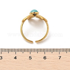 Natürliche Edelsteinfingerringe&nbsp;RJEW-K290-12G