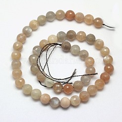 Fili di perline multi-moonstone naturali&nbsp;G-J157-10mm-10