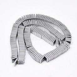 Electroplate non magnetici ematite Perle sintetiche heishi fili&nbsp;G-T061-23D