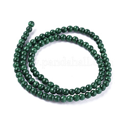 Natur Malachit Perle Stränge&nbsp;G-O152-47-4mm