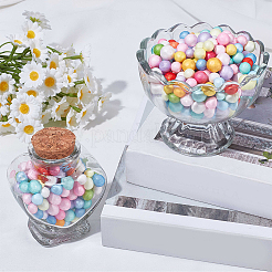 1 Beutel mit 2 kleinen Bastelschaumstoffkugeln in 7~10 Farben&nbsp;KY-SP0001-82