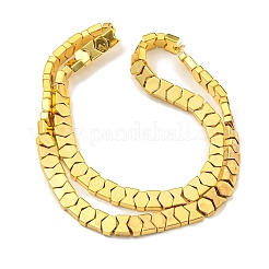 Fili di perline di ematite sintetica non magnetica elettrolitica&nbsp;G-C136-A01-03