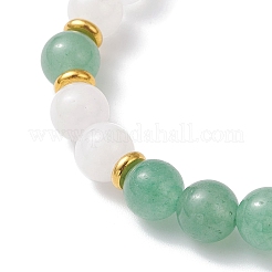 Runde Stretch-Armbänder aus natürlichen Edelsteinperlen für Damen&nbsp;BJEW-JB12760