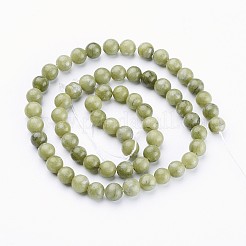 Taiwan naturale perle di giada fili&nbsp;X-GSR6mmC032