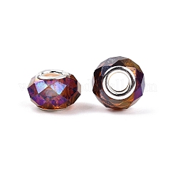 Perle di vetro trasparente europei&nbsp;GPDL-N004-D14mm-A07