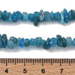 Brins de perles d'apatite bleue naturelle&nbsp;GG-CBAAEDE-A02