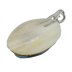 Paua Shell große Anhänger&nbsp;SSHEL-H063-1