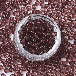 6/0 transparente Glasperlen&nbsp;SEED-S040-09A-02