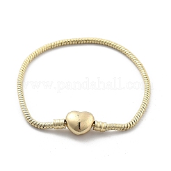 Messing-Schlangenketten-Gliederarmbänder für Frauen&nbsp;BJEW-G736-02G