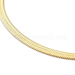 Bracelet chaîne à chevrons en acier inoxydable 304 avec placage ionique (IP) pour hommes et femmes&nbsp;BJEW-E058-01A-G