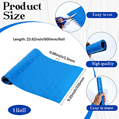 Tapis d'échelle de piscine antidérapant en PVC&nbsp;AJEW-WH20018-231A-02