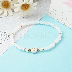 Perle di vetro si estendono braccialetti&nbsp;BJEW-JB06576-02
