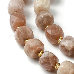 Natürliche sunstone Perlen Stränge&nbsp;G-Q010-A01-01