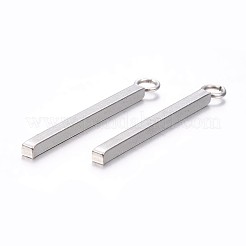 Pendentifs en acier inoxydable 304 résistant au ternissement&nbsp;STAS-P186-05P-23mm