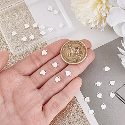 24 Stück 925 Sterling Silber Kettenverlängerungstropfen&nbsp;STER-HY0001-15