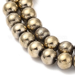 Électrodes électrodes synthétiques brins de perles d'hématite&nbsp;G-E602-01E
