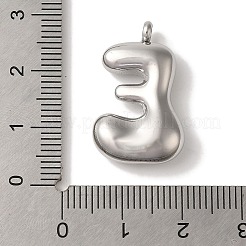 Anlaufgeschützte Anhänger aus 304er Edelstahl&nbsp;X-STAS-M017-08P-05