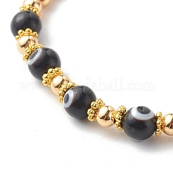 Ensembles de bracelets extensibles en perles d'argile polymère faites à la main&nbsp;BJEW-JB06559