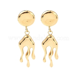 Pendientes colgantes de acero inoxidable 304&nbsp;LS-EJEW-S264-02G