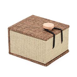 Rechteckige Ringkästen aus Holz&nbsp;OBOX-N013-02