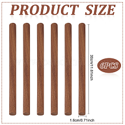 Bâtons de bois de noyer&nbsp;DIY-WH0308-336B