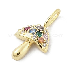 Pendentifs avec zircon cubiques à micro-pavés en laiton&nbsp;LS-KK-S514-04F-G