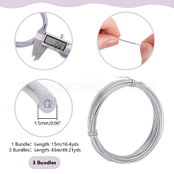 Fil de fer rond&nbsp;AJEW-WH0502-55C