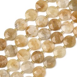 Natürlichen Topas Jade Perlen Stränge&nbsp;G-A292-A01-01