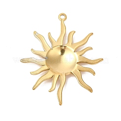 Placcatura ionica (ip) ciondoli in acciaio inossidabile 304&nbsp;X-STAS-L268-026G
