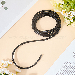 Cordon en cuir tressé avec âme&nbsp;WL-CL0001-01E