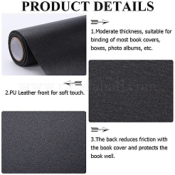 Bucheinbände aus Kunstleder&nbsp;DIY-WH0491-92A-01