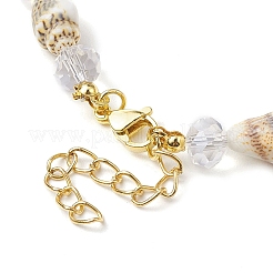 Natürlichen Muschel Perlenketten&nbsp;NJEW-JN04796-01