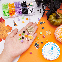 DIY-Halloween-Armband-Bastelset für Kinder&nbsp;DIY-NB0006-93