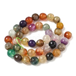 Chapelets de perles d'agate naturelle&nbsp;G-M437-C01-01T