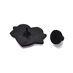 Spille smaltate a forma di cuore&nbsp;JEWB-N001-24B