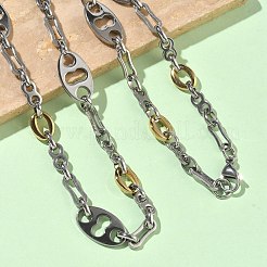 201 Halsketten und Armbänder aus Edelstahl&nbsp;SJEW-G087-01GP