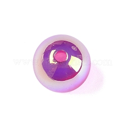 Perline acriliche con placcatura iridescente arcobaleno&nbsp;LS-FIND-B077-01E