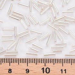 Vergoldet Glas Stiftperlen&nbsp;SEED-S046-01B-21