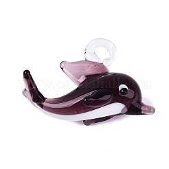 Manuelle Bunte Malerei Anhänger & Charms&nbsp;LAMP-N034-23D
