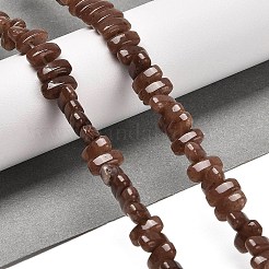 Chapelets de perles en aventurine pourpre naturelle&nbsp;G-Q167-B15-01