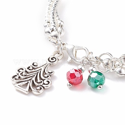 Bracelet multi-rangs en perles de verre&nbsp;BJEW-TA00102