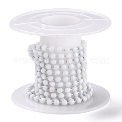Chaînes à billes en laiton faites à la main&nbsp;KK-J276-16B-P02